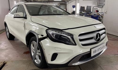 Mercedes GLA X156, кузовной ремонт - фото до ремонта